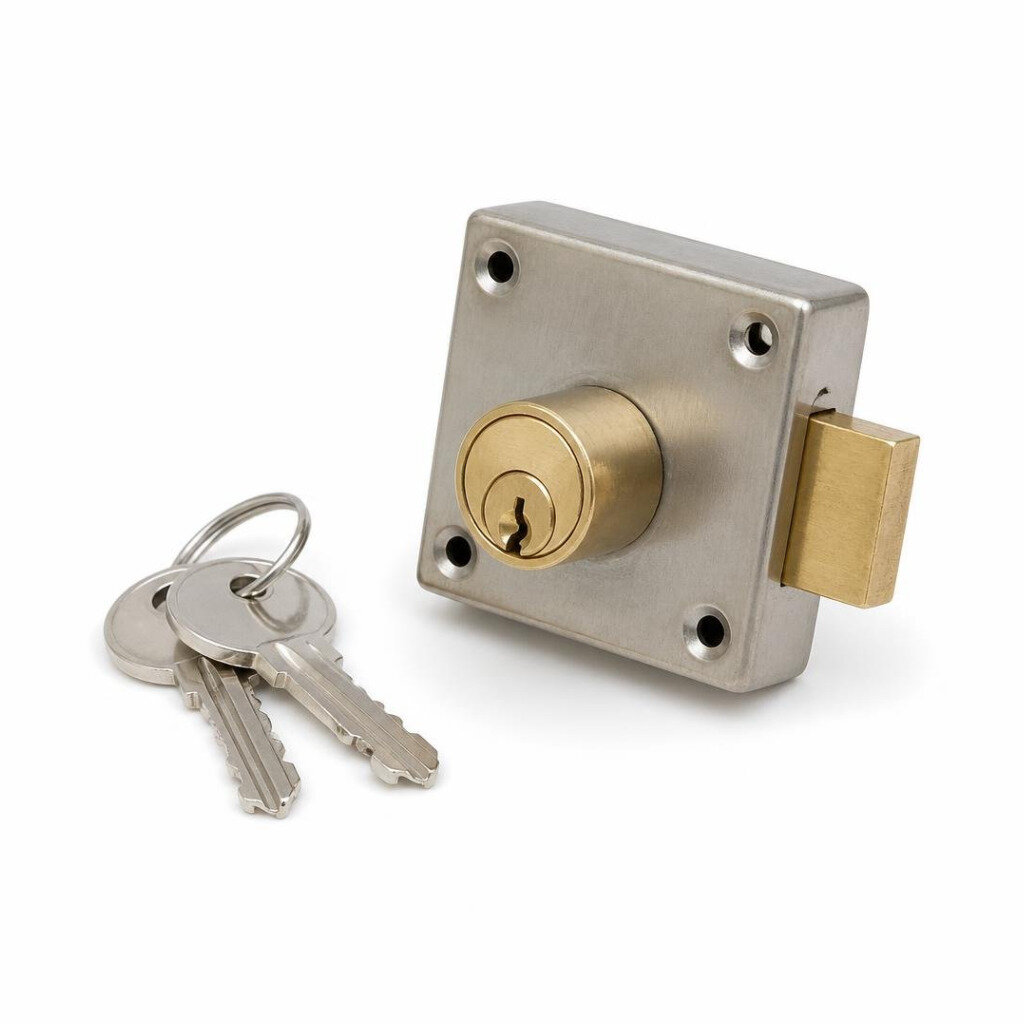 SQUARE DRAWER LOCK