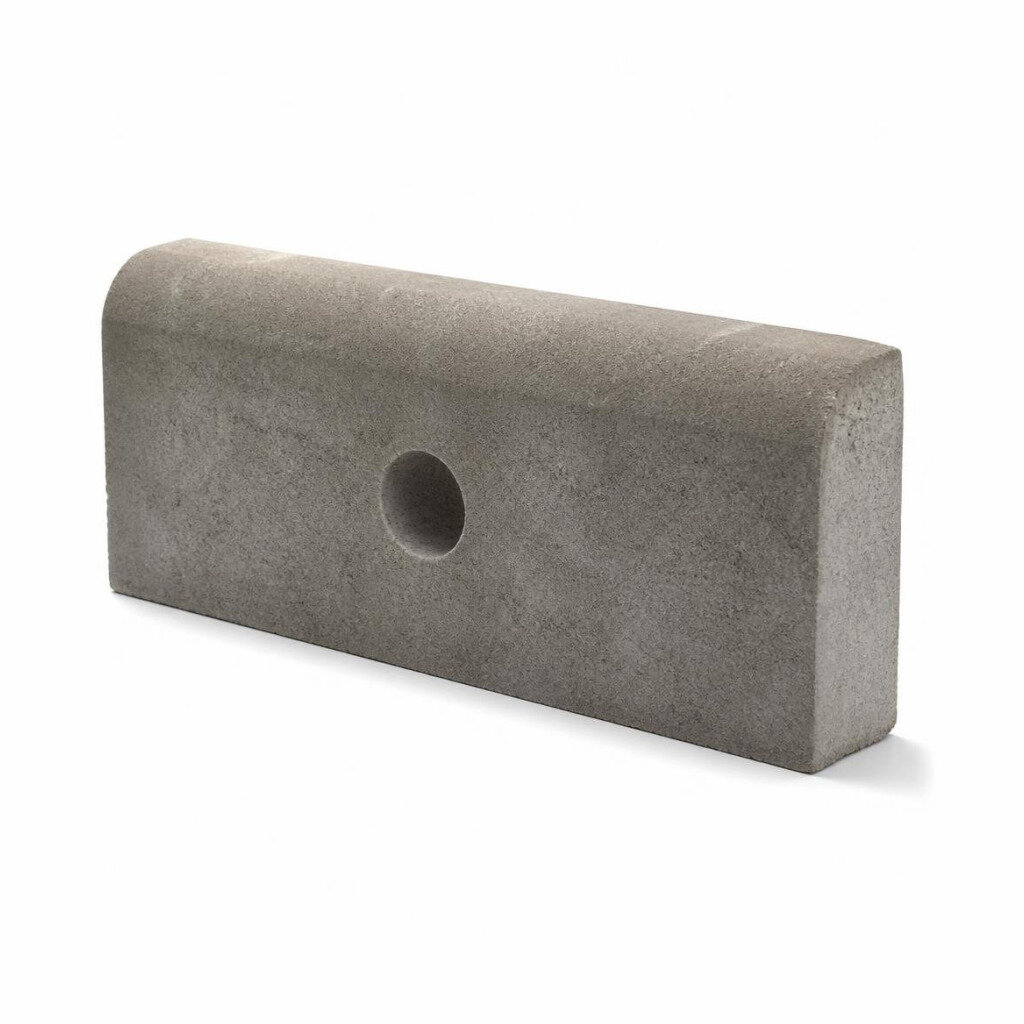 ROAD KERB WITH HOLE 2FT X 13"