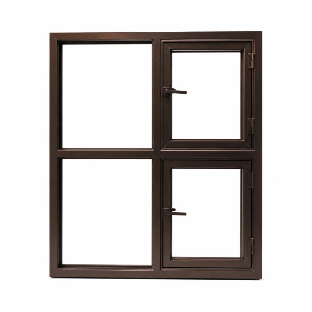 4FT X 4FT METAL WINDOW FRAME - (W/O)