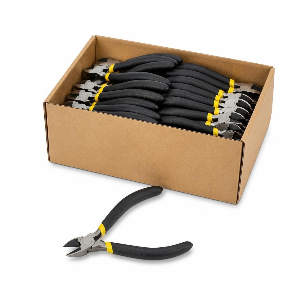 M-IRON BULL DCP-5" DIAGONAL CUTTING PLIER (12PCS/BOX)(120PCS/CTN)