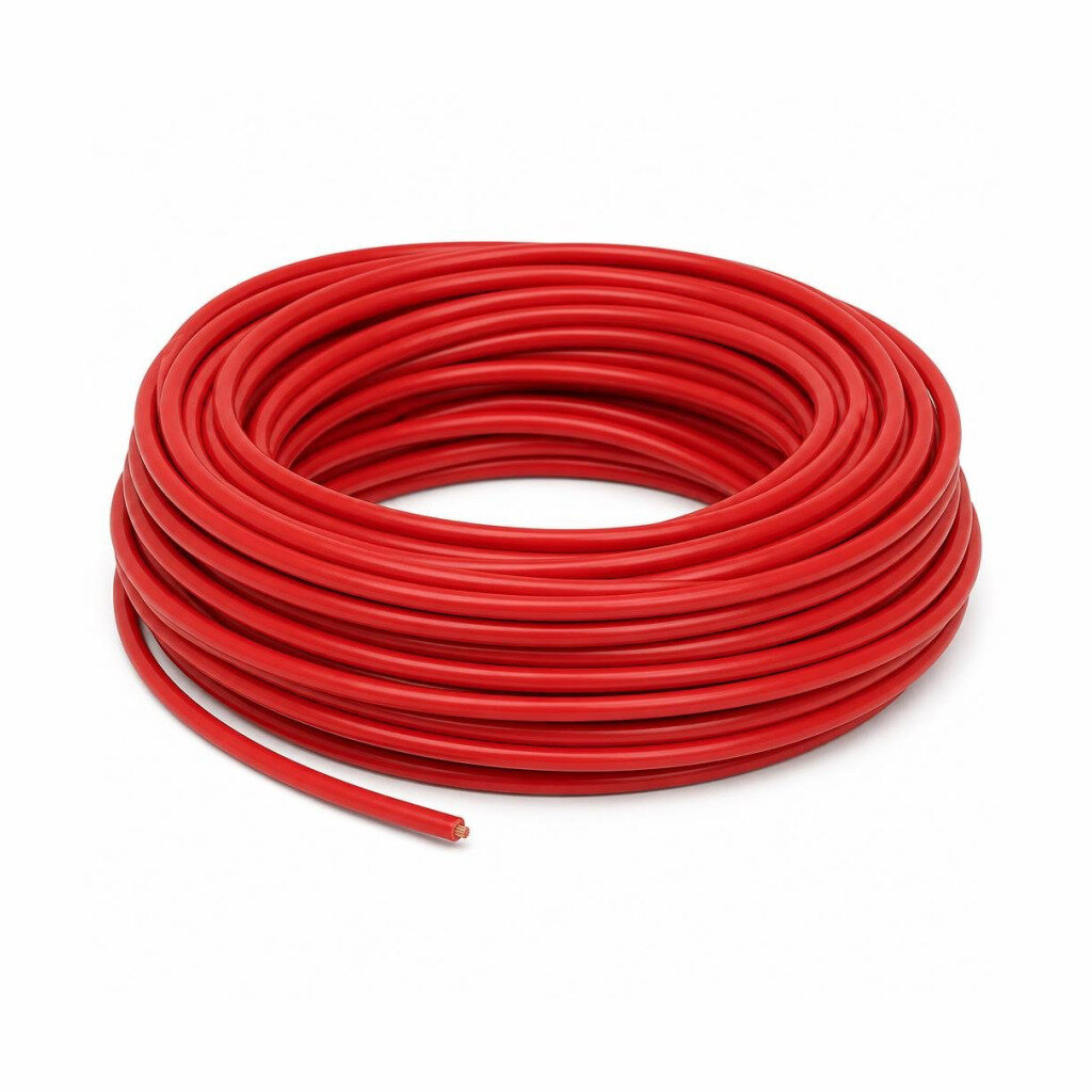 2.5MM RED PVC SINGLE WIRE CABLE