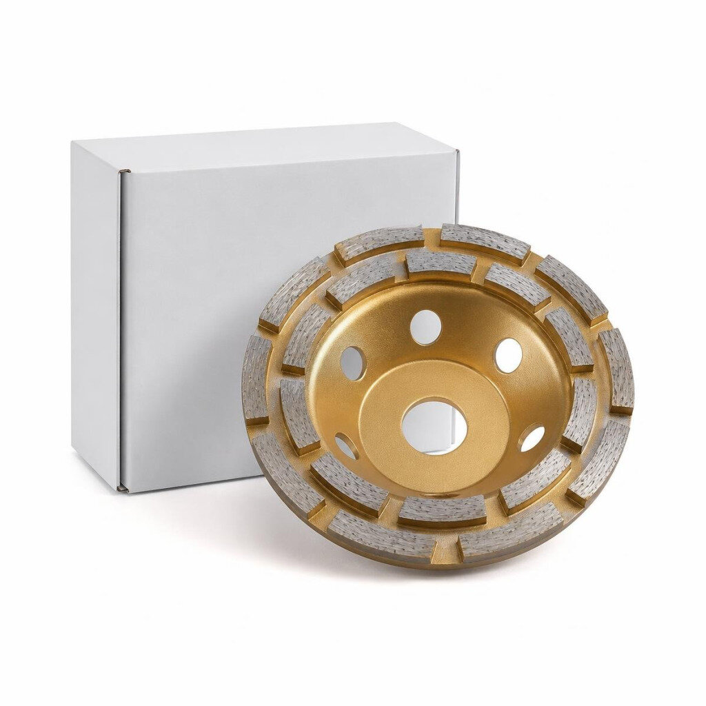 YHH 7" DOUBLE LINE CUP WHEEL