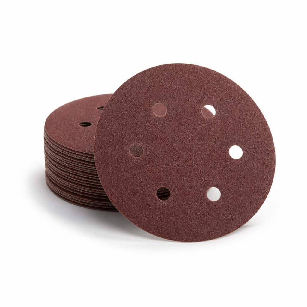 #240 5" SANDING DISC VELCRO (6HOLE)