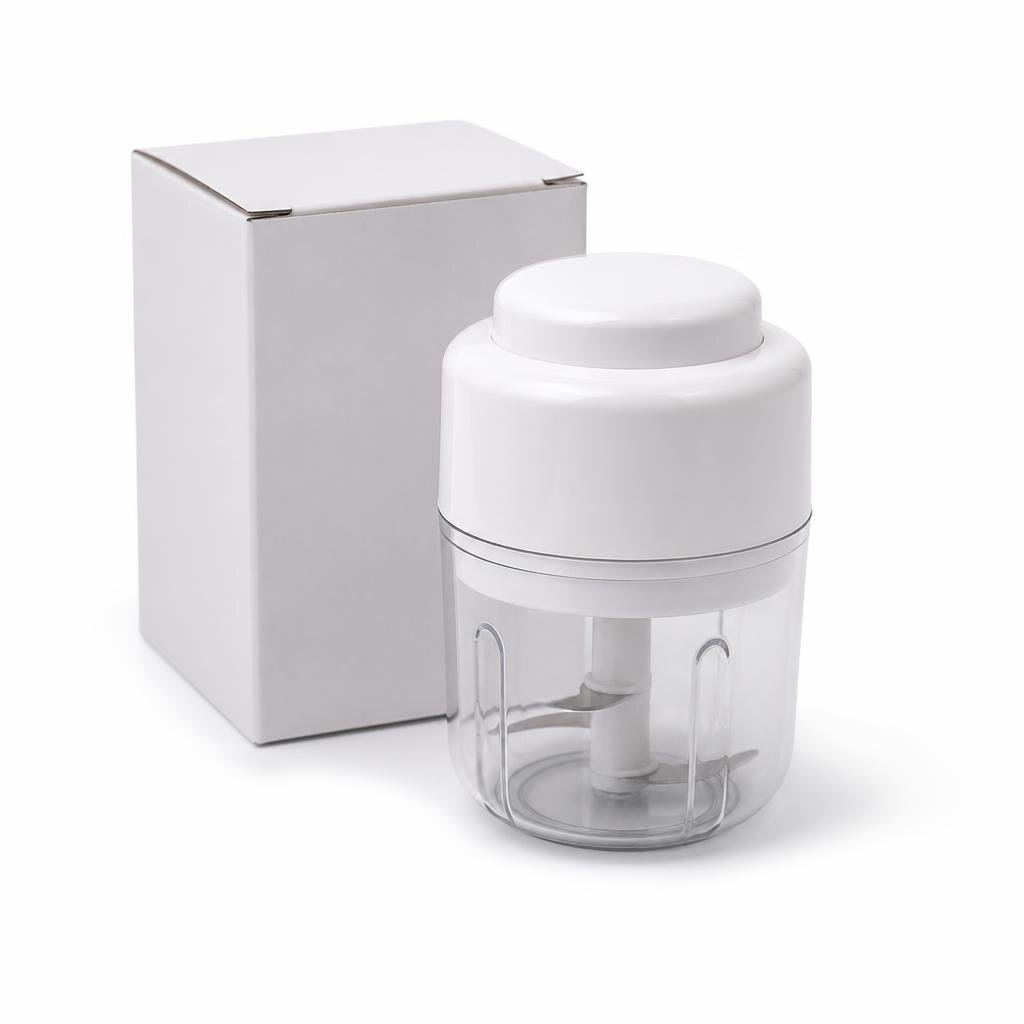 250ML MINI ELECTRIC CHOPPER - WHITE