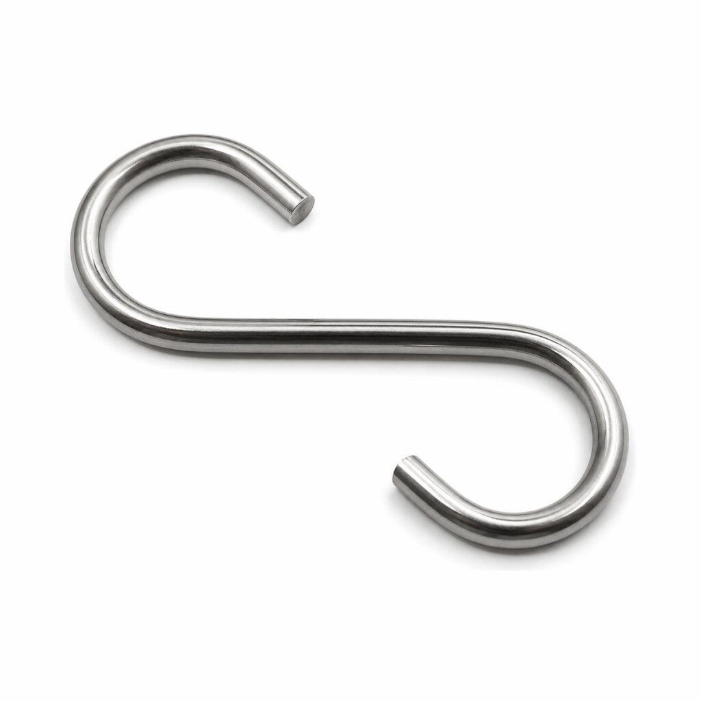 6" S/STEEL S HOOK