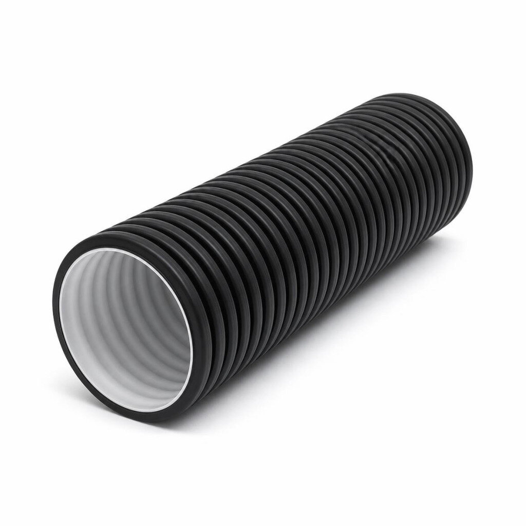 150MM X 6M CORRUGATED SEWER PIPE - DOUBLE WALL