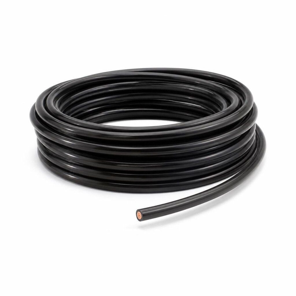 16.0MM BLACK PVC SINGLE WIRE CABLE