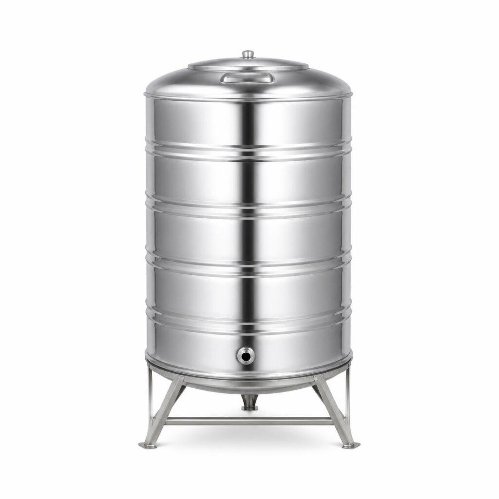 KING KONG HHR150 1500L S/STEEL WATER TANK WITH STAND