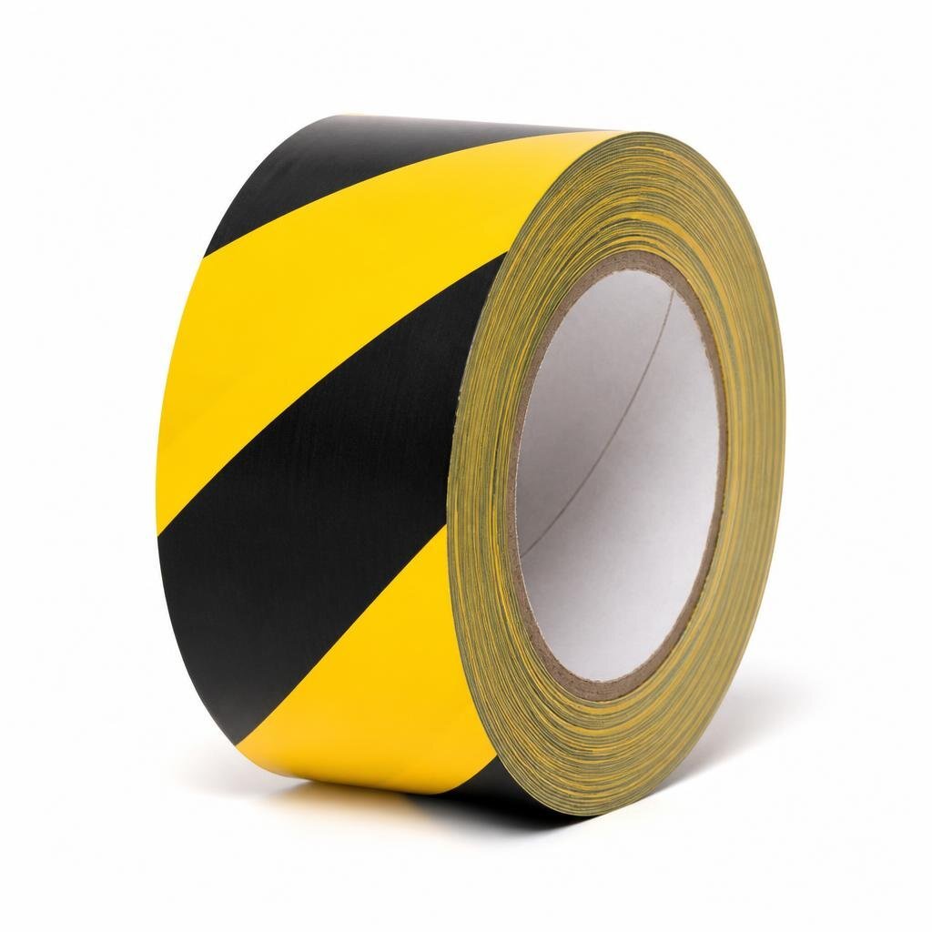 M-NIETZ 48MM X 30M FLOOR MARKING TAPE - BLK/YLW (54PCS/CTN)