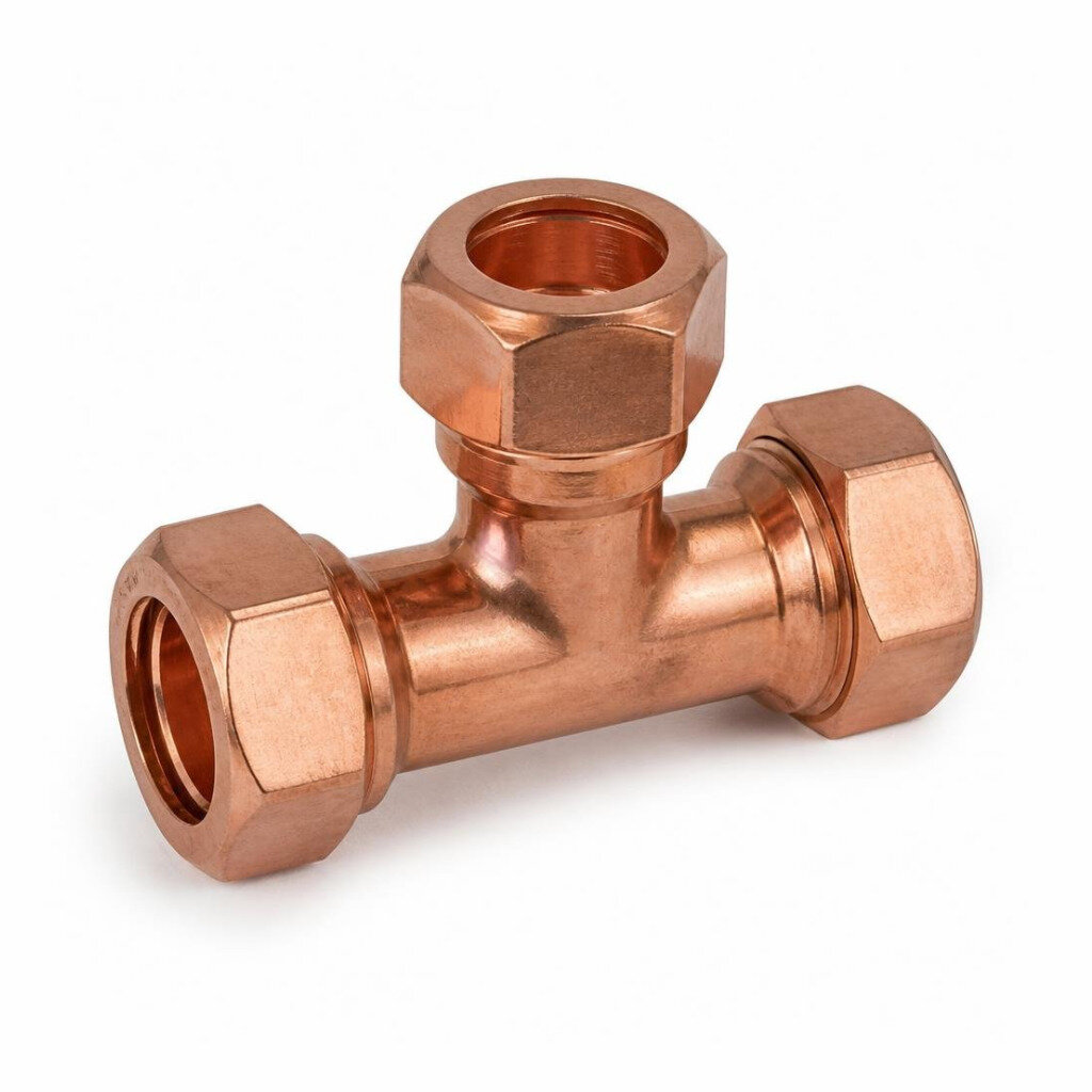 15MM X 22MM COMPRESSION RED. TEE C