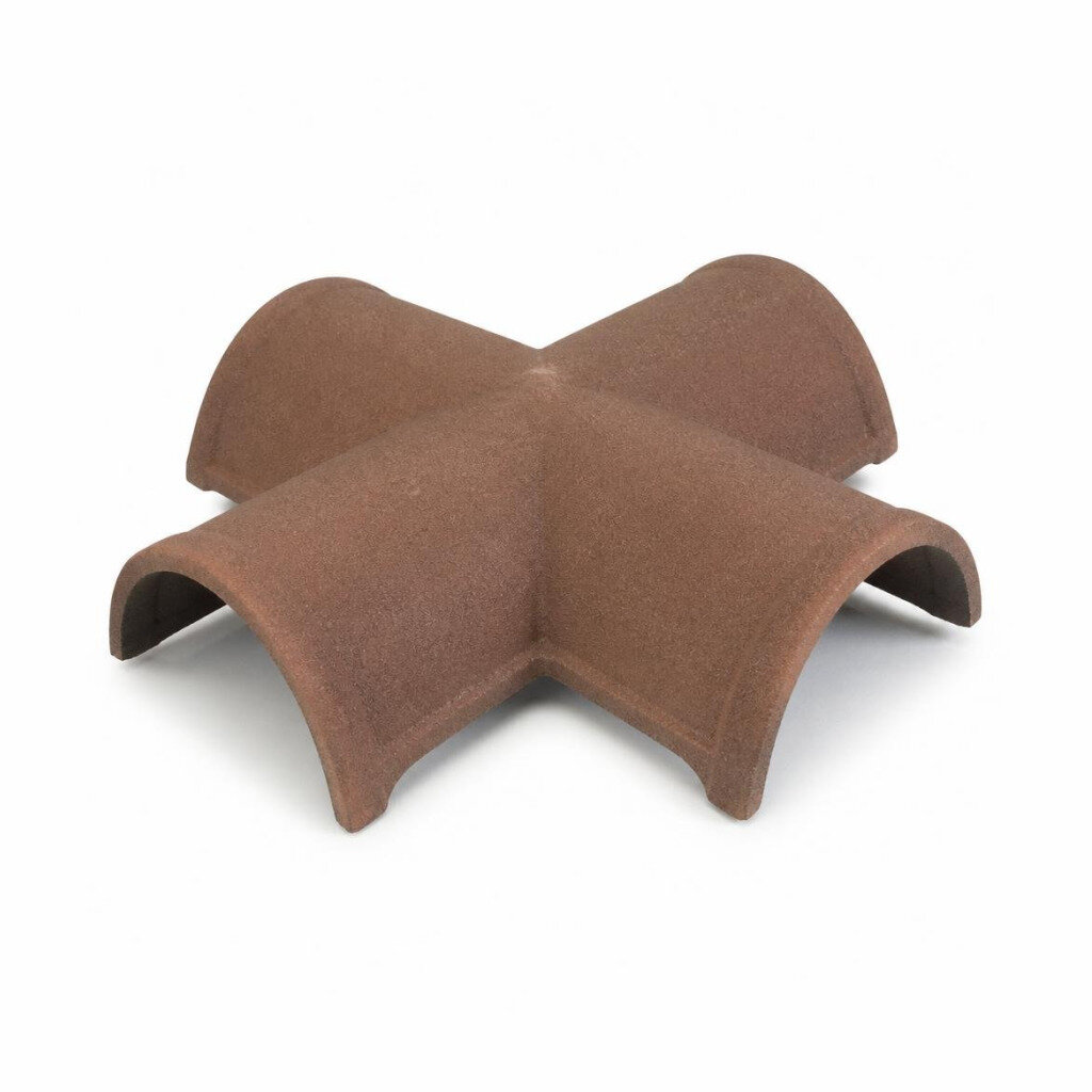 MONIER 4-WAY APEX TILE - TERRA BROWN 204