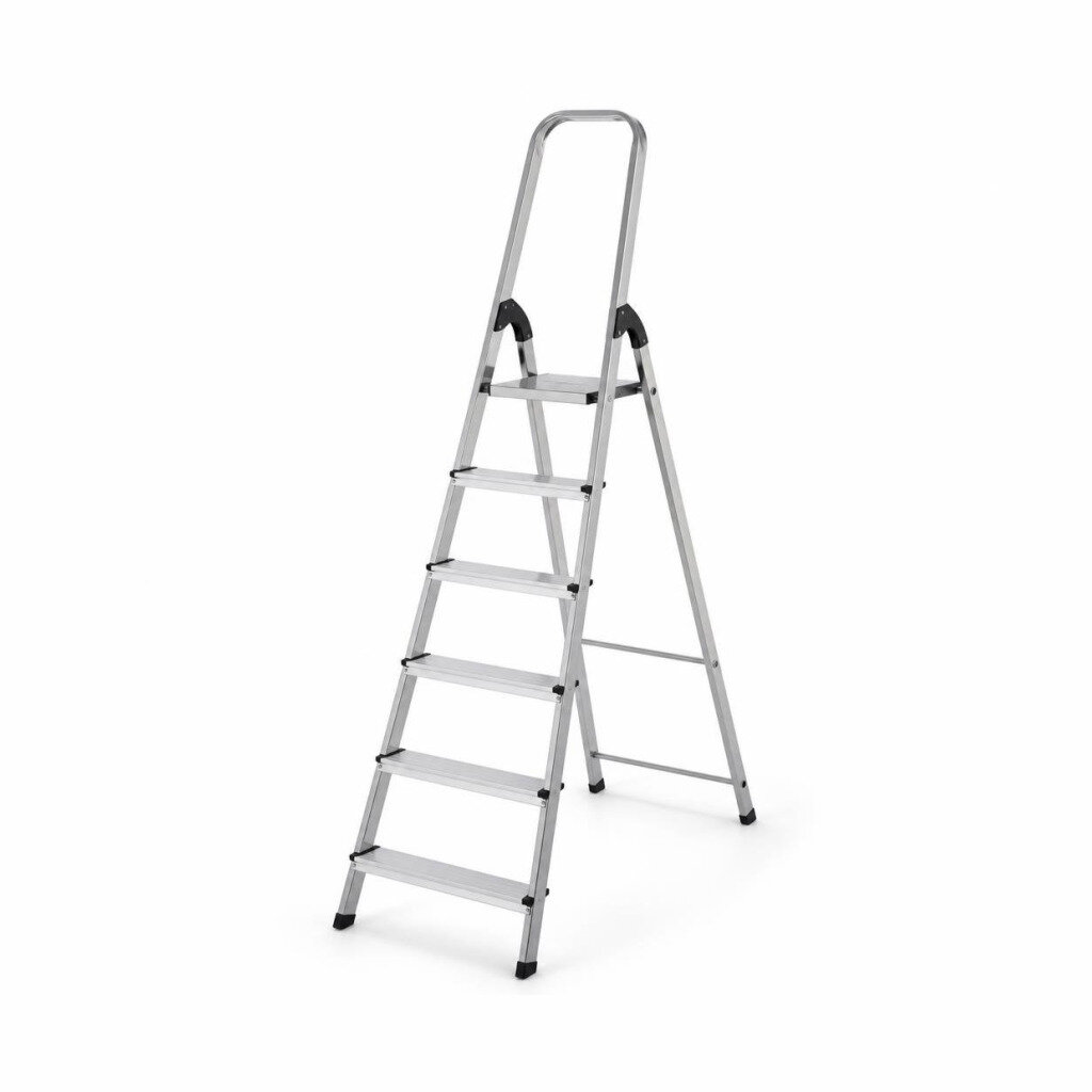 HANDEY HD33-3606 6STEP METAL STEP LADDER (1.37M/HIGH)