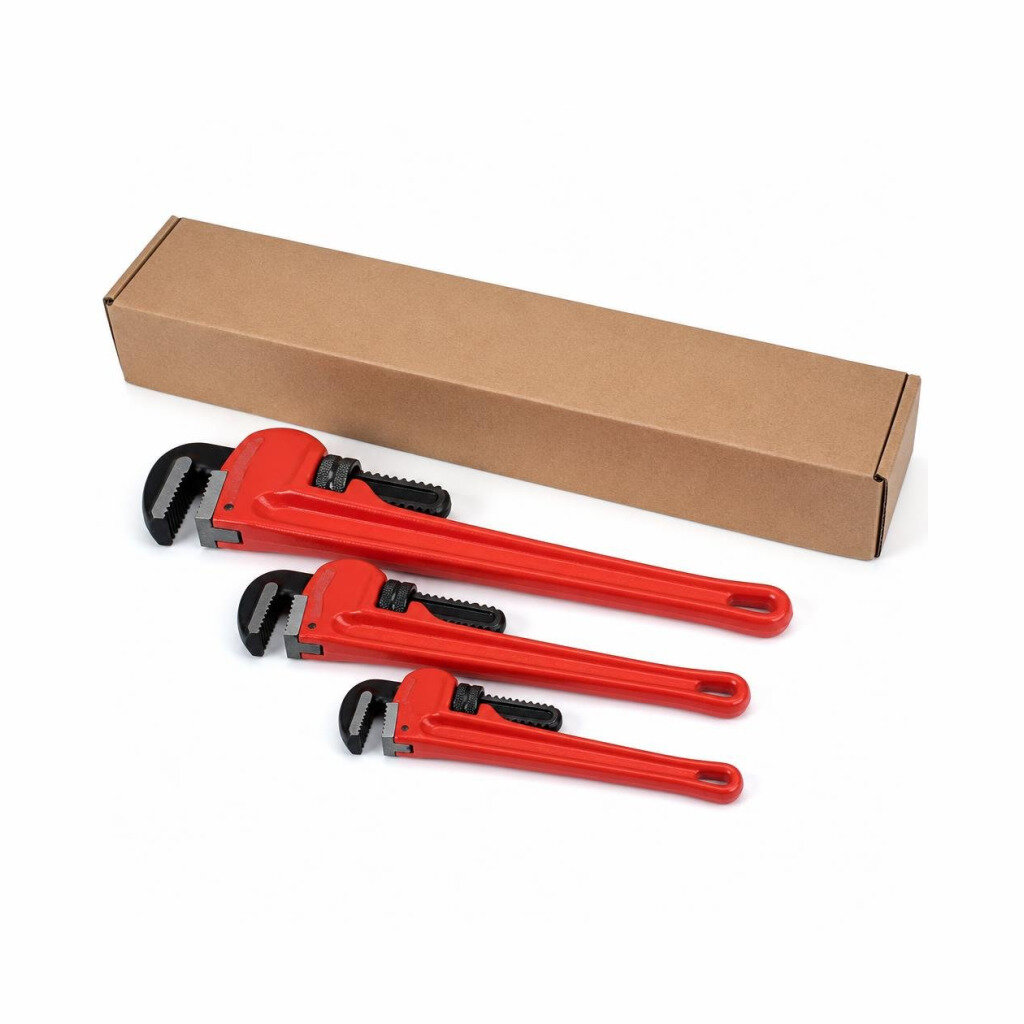 M-B.I. CARE BN-409047 18" PIPE WRENCH (4PCS/BOX)