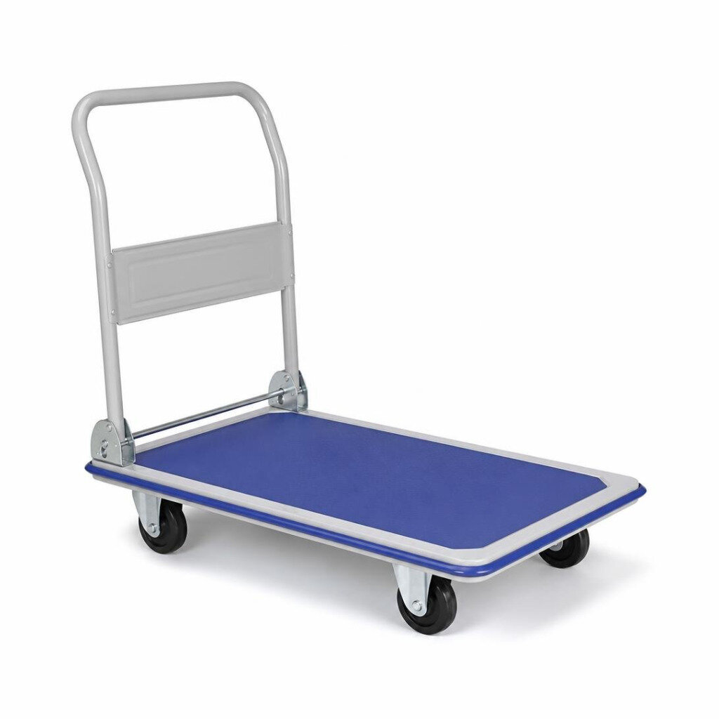 WT 300KG PVC PLATFORM HANDTRUCK