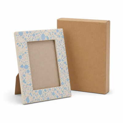 GRABBIT 4" X 6" PHOTO FRAME - CALICO BLUE
