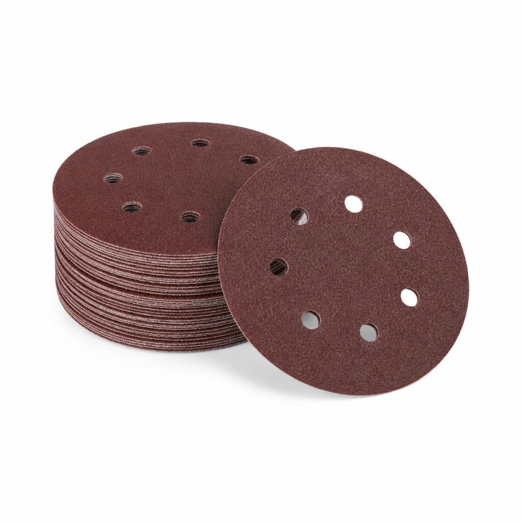 #80 5" SANDING DISC VELCRO (6HOLE)