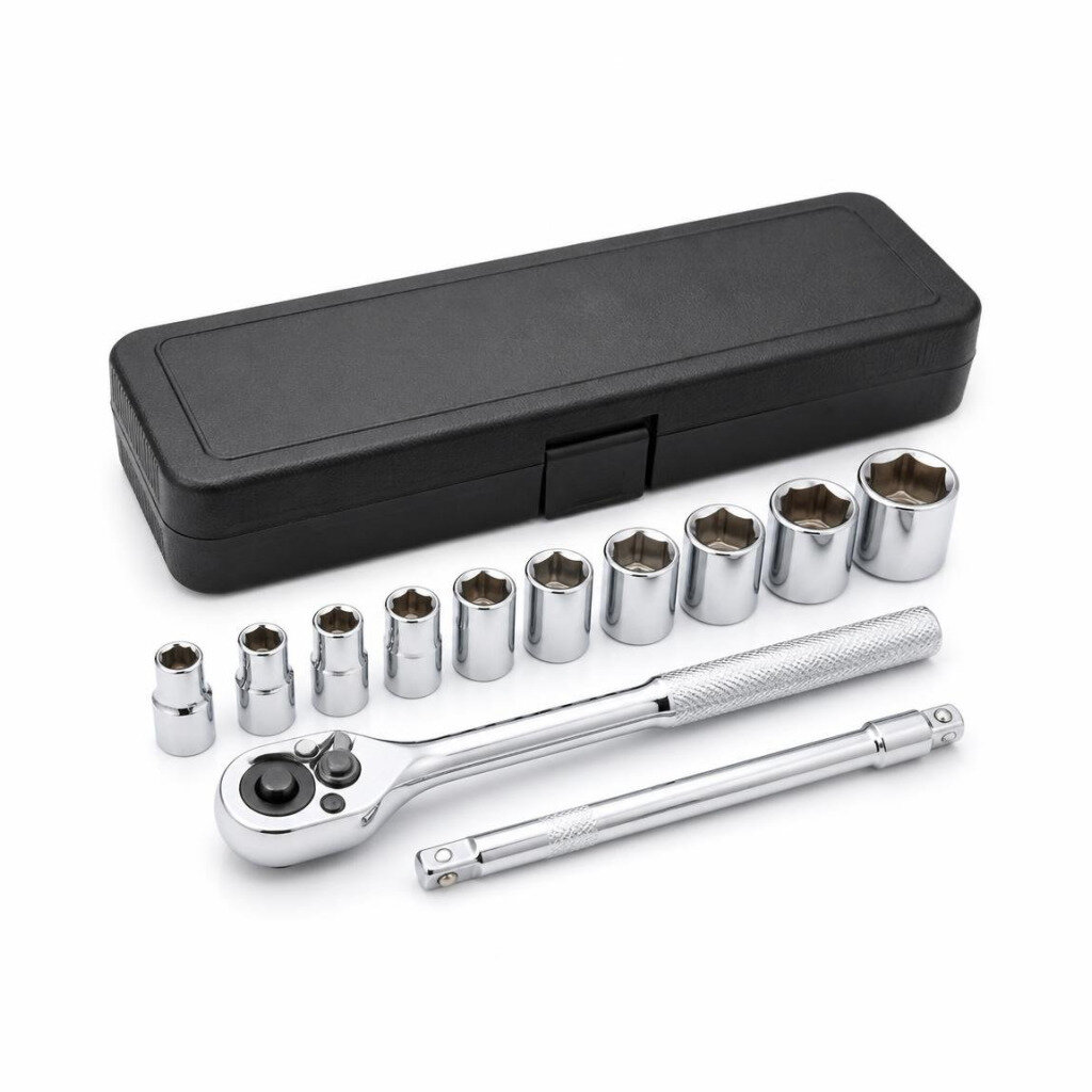 ABT 10PCS 1/2"DR. BOX SOCKET WRENCH SET