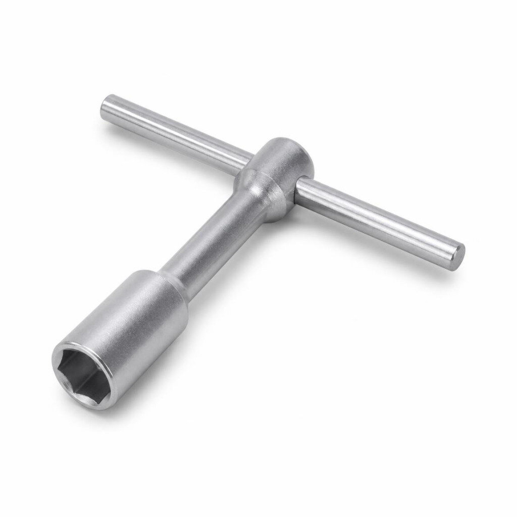 STARMAN 17MM T-HANDLE SOCKET WRENCH - SHORT