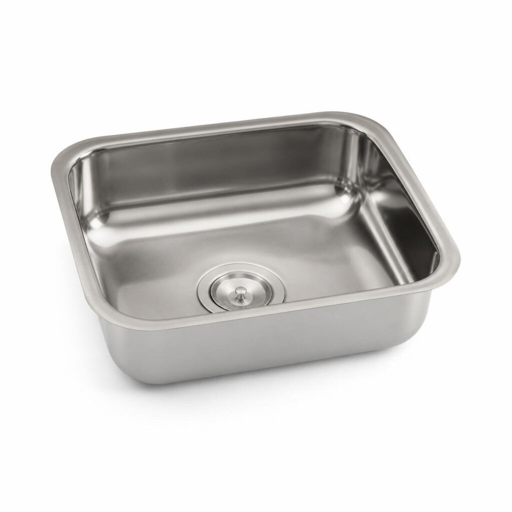 ISANO BS08 620 X 490 X 205MM X 0.8MM S/STEEL SINK