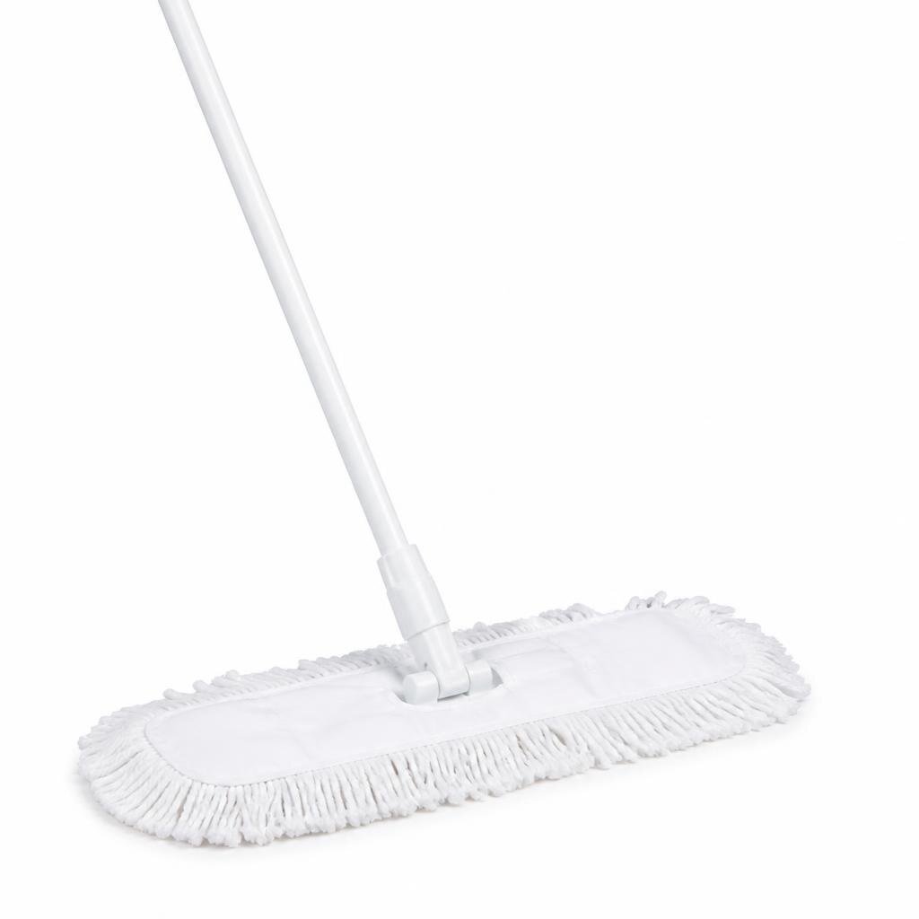 UNI 413 WHITE FLOOR MOP WITH HANDLE