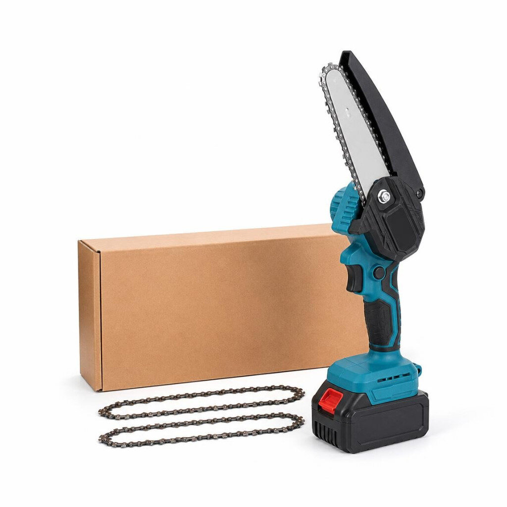 ETARO 8" 21V 4.0AH CORDLESS CHAIN SAW (2PCS SAW CHAIN)