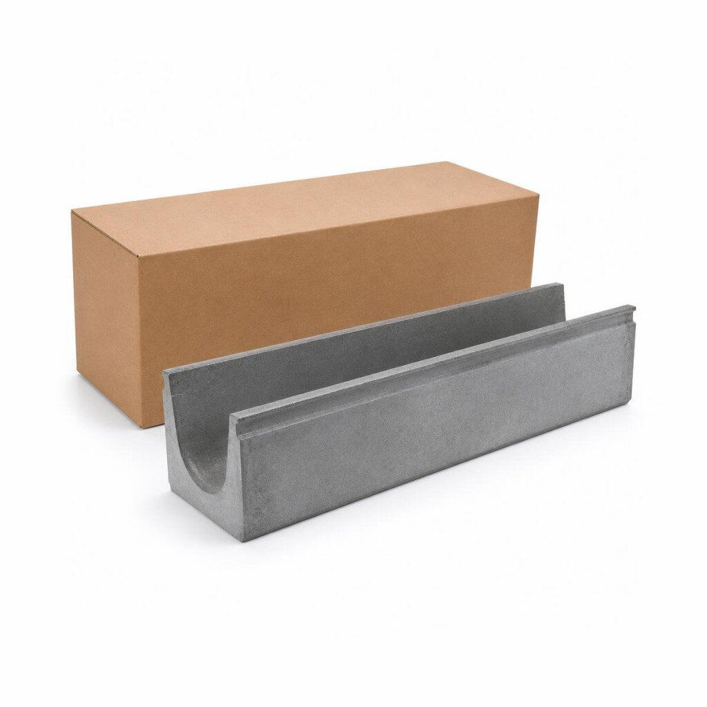 600X600X1M RC U-SHAPE DRAIN WITHOUT DWF