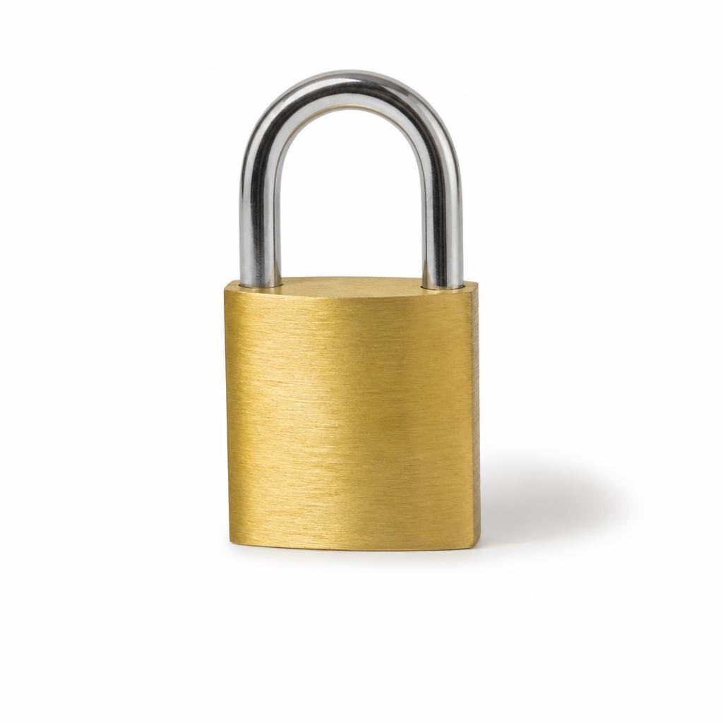 MT 261 20MM BRASS PADLOCK