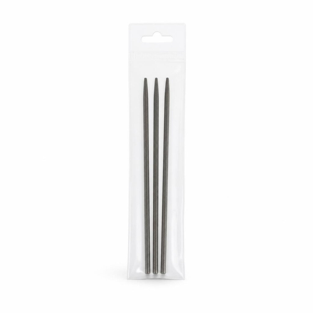BAHCO 8" X (4.8MM)3/16" CHAIN SAW FILE (3PCS/CARD)