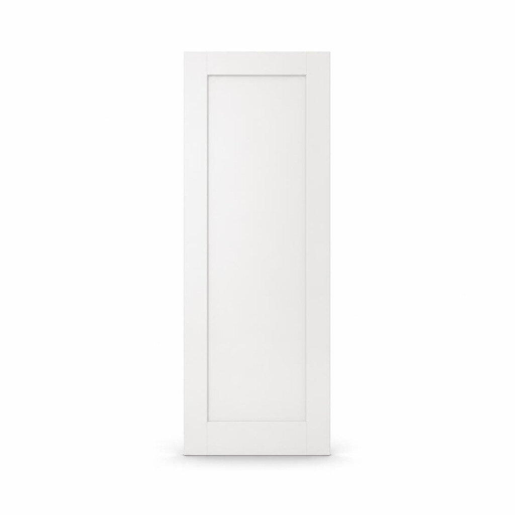 32 6/8" X 83" WHITE PRIMED DOOR SHAKER MDR 1