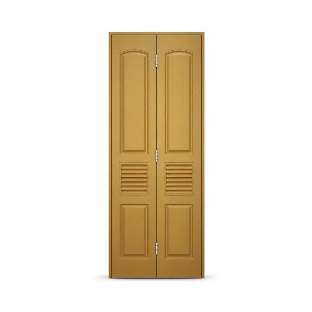 ART 36" X 84" GOLDEN BIFOLD DOOR (COMPOSITE PANEL)