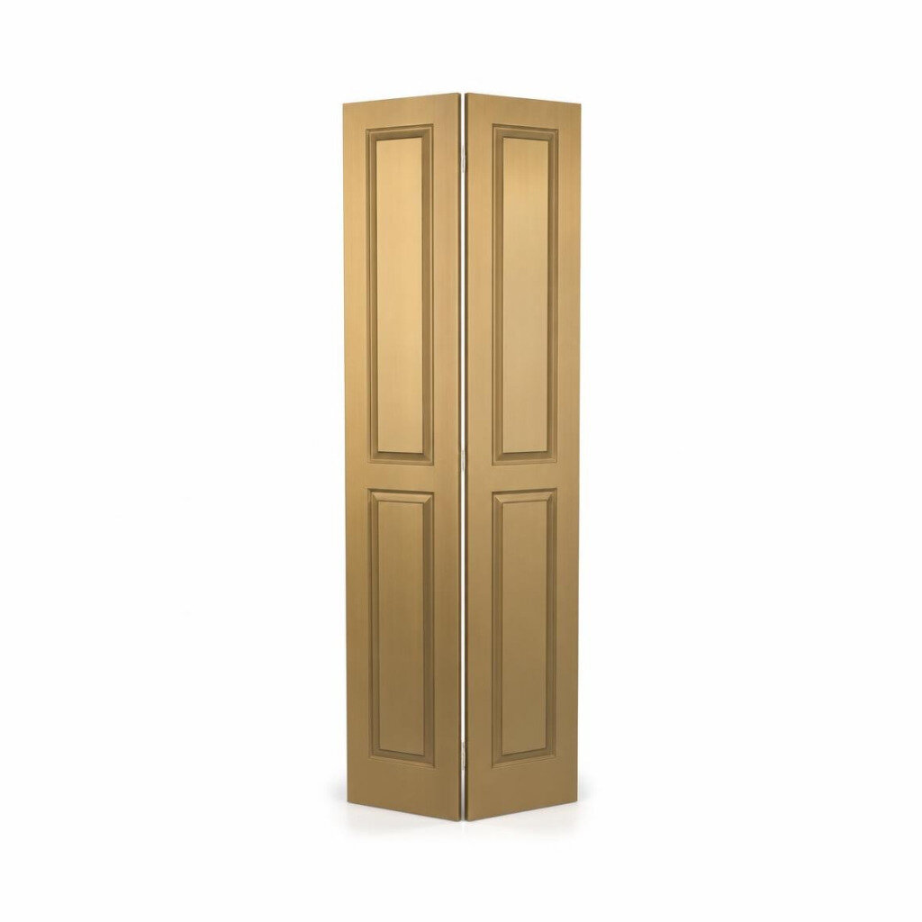 ART 36" X 84" GOLDEN BIFOLD DOOR (COMPOSITE DESIGN)