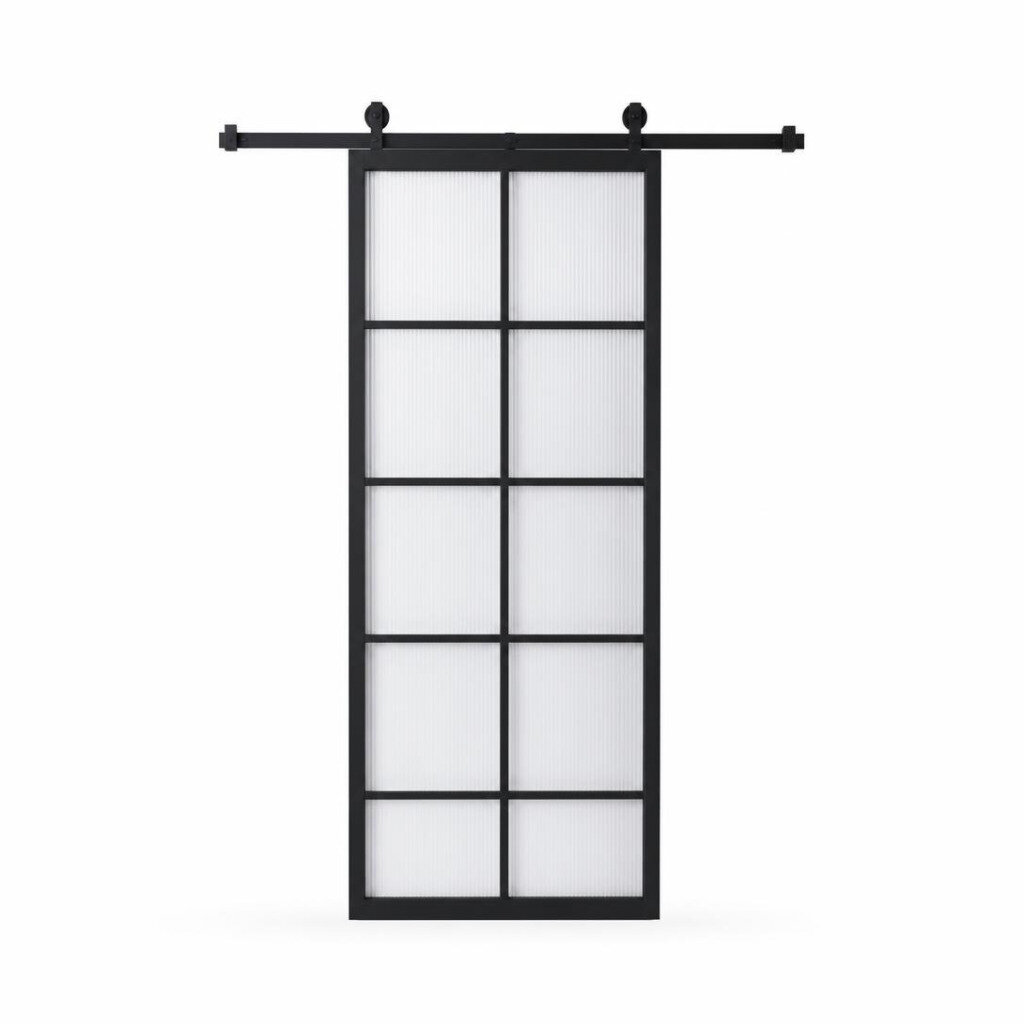 ART 48" X 96" EUROPE INDUSTRY STYLE HANGING SLIDING DOOR (ARYLIC CHANG HONG CPD/ATD)