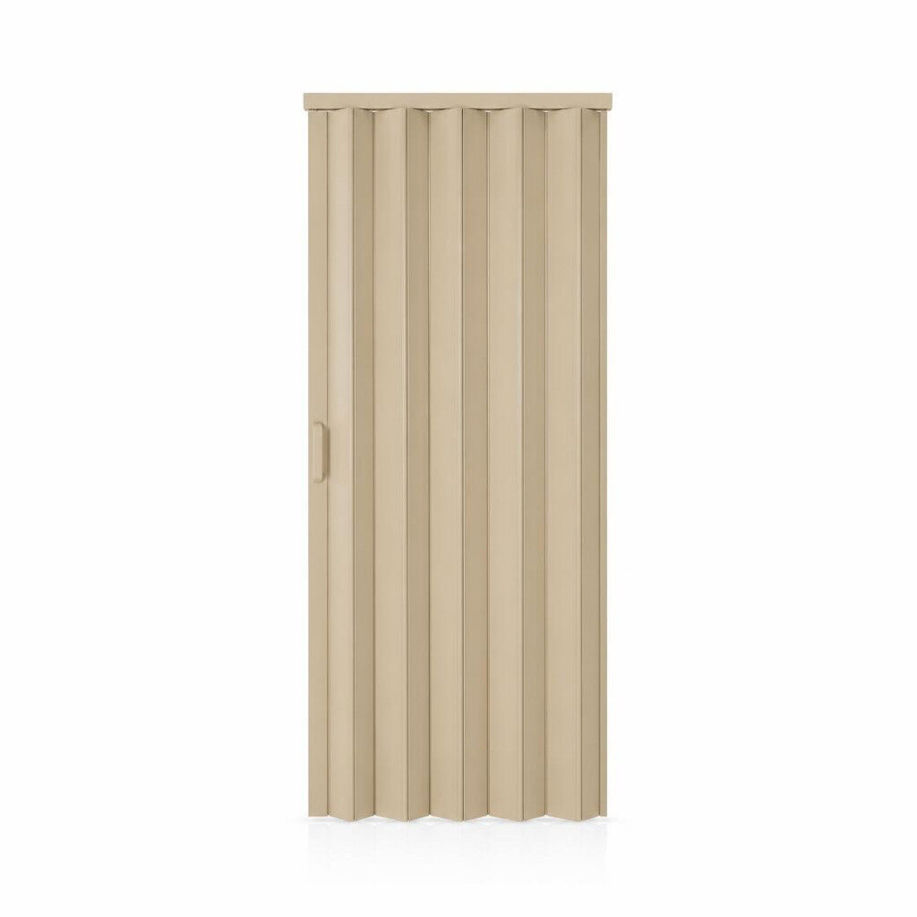 31" X 82" PVC FOLDING DOOR - BEIGE