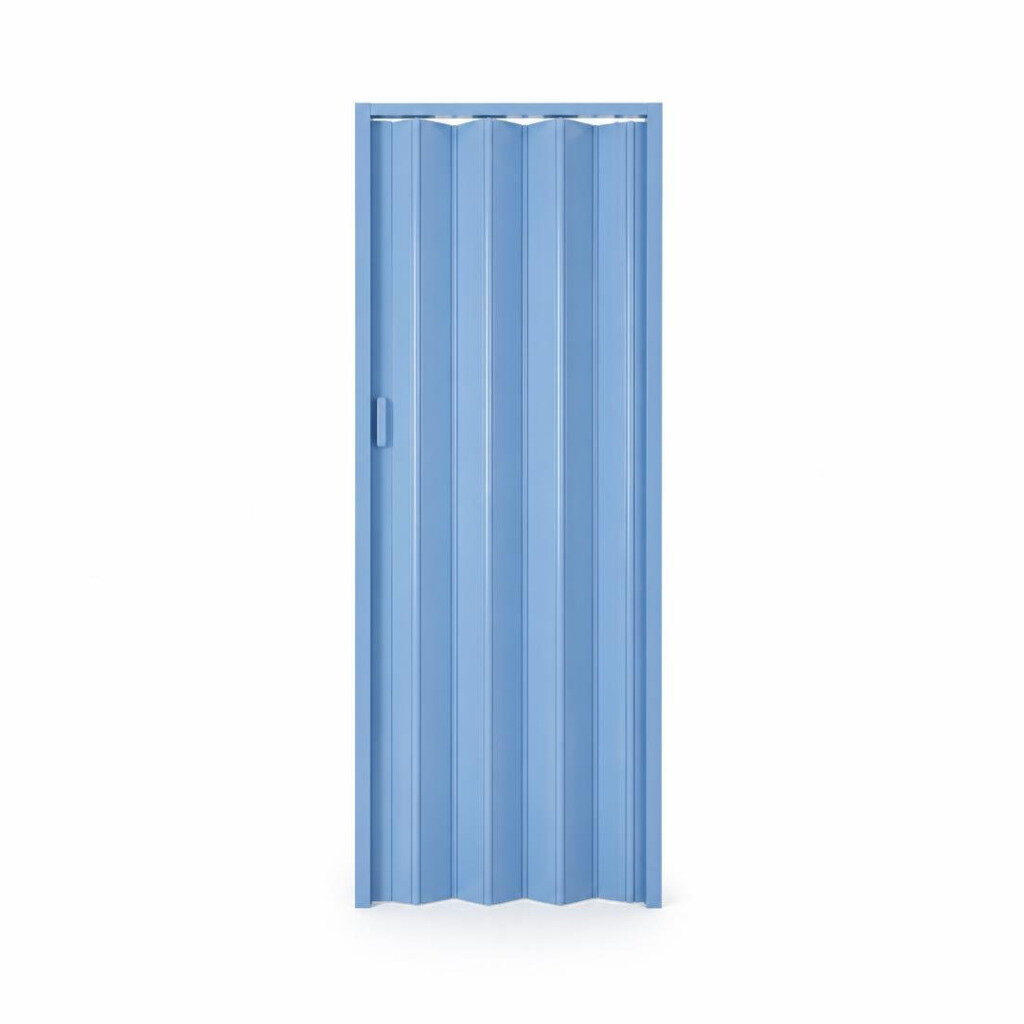 31" X 82" PVC FOLDING DOOR - BLUE