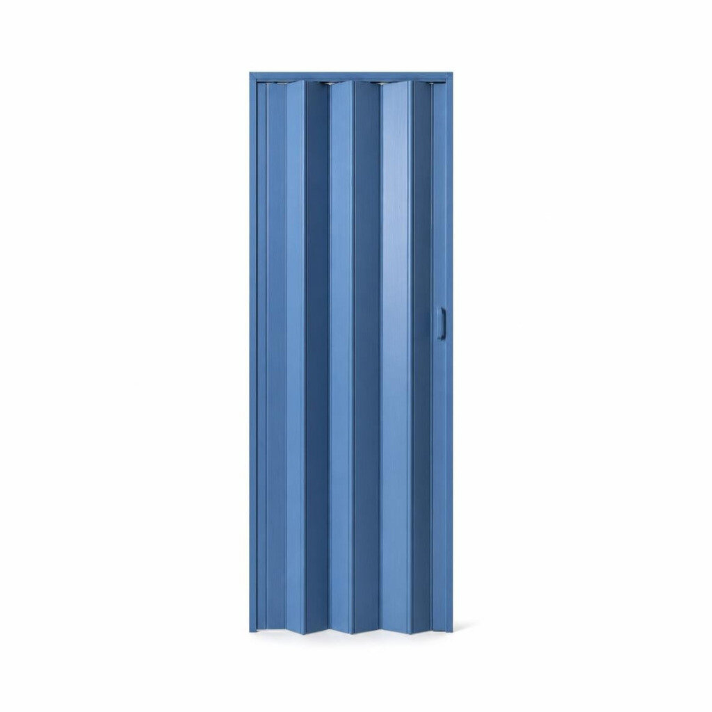 35" X 82" PVC FOLDING DOOR - BLUE