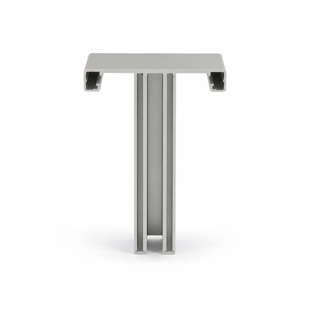 ALUM. SHOPFRONT PARTITION 45MM X 75MM PROFILE/FRAME(T SHAPE)