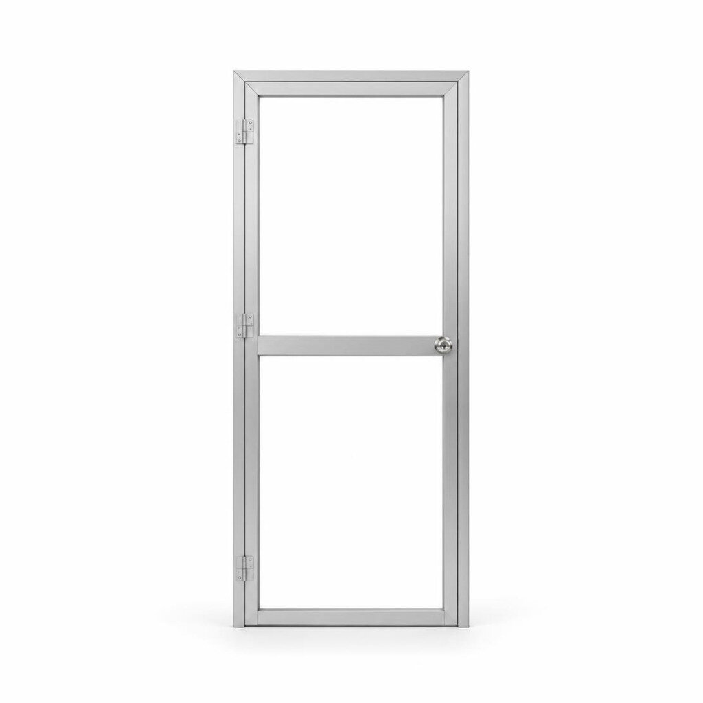 ALUM. SWING DOOR/FRAME (42"W X 84"H)