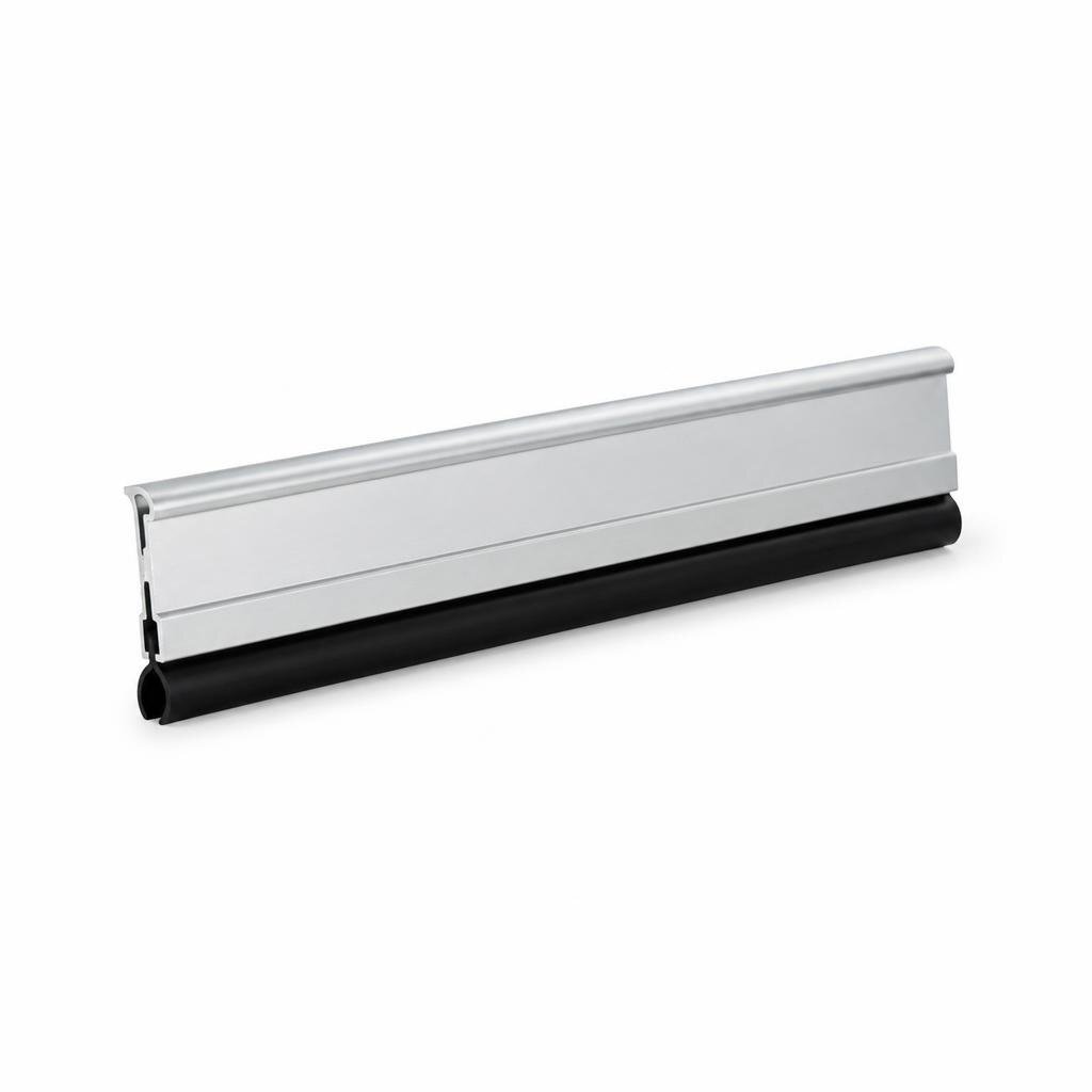 ALUMINIUM BOTTOM H/D DOOR SEAL - RUBBER
