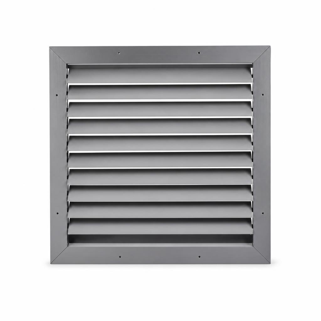 2FT X 2FT METAL WINDOW FRAME - FIX LOURVES