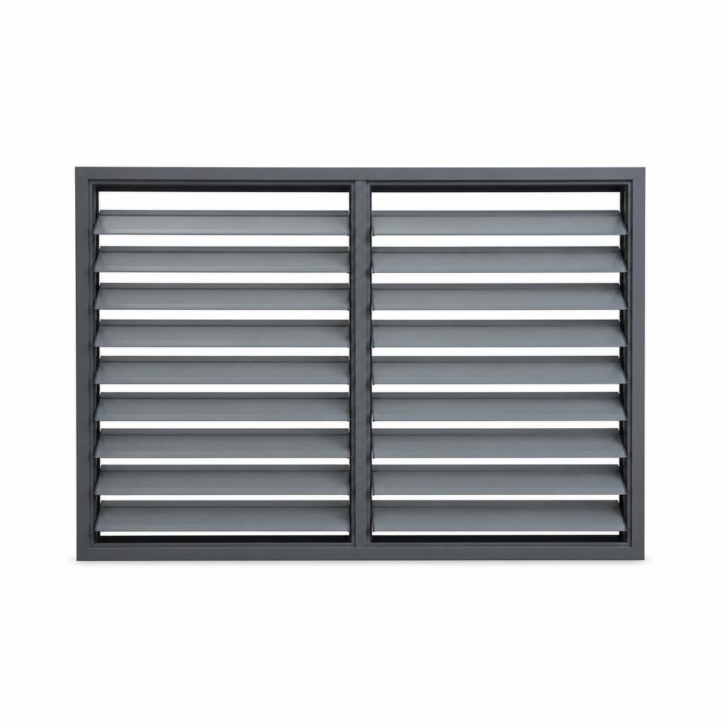 2FT X 4FT METAL WINDOW FRAME - FIX LOURVES