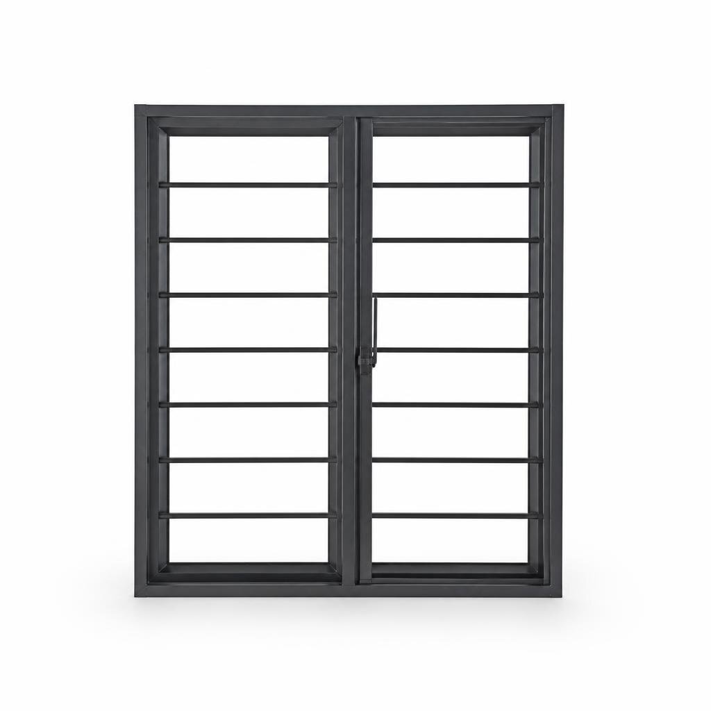 2FT X 4FT METAL WINDOW FRAME - (W/O)