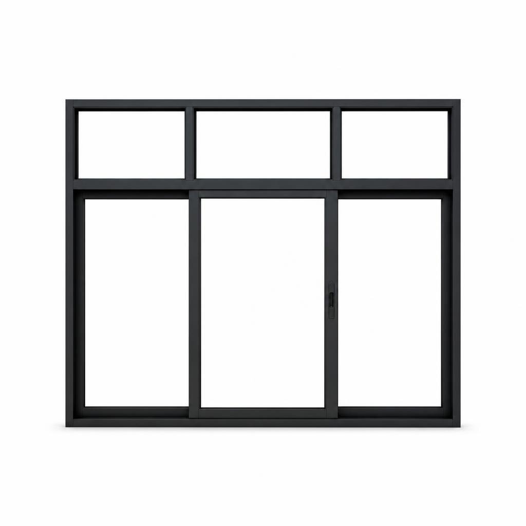 6FT X 4FT METAL WINDOW FRAME - (W/O)