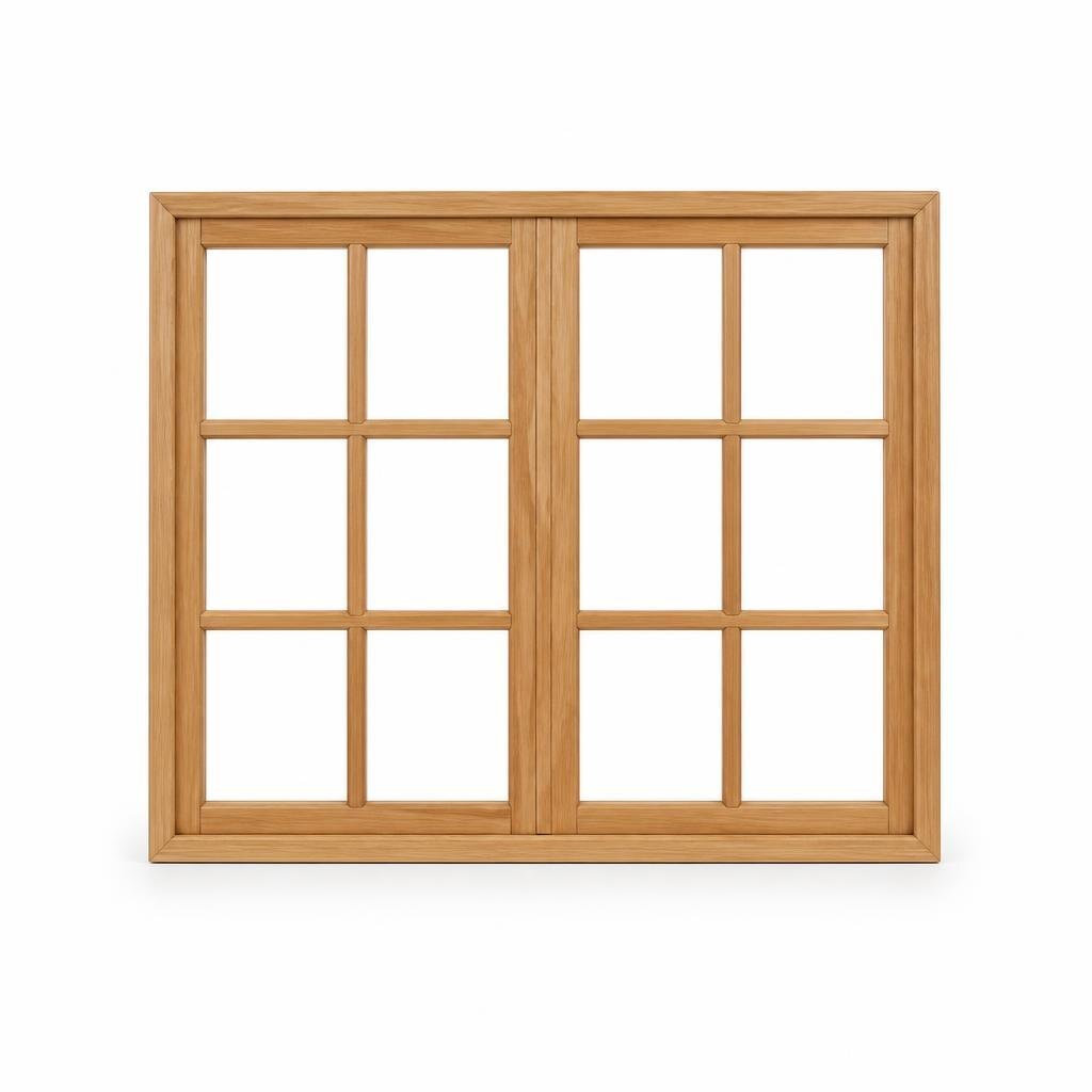 4FT X 2FT WOOD WINDOW FRAME