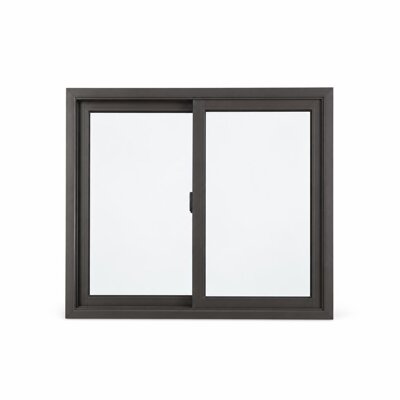 ALUM. SLIDING WINDOW:STD PROFILE/FRAME:POWDER COATED FINISH/GLASS:5MM NORMAL CLEAR