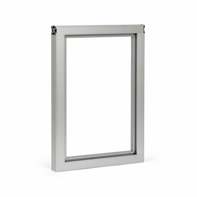 ALUM. SHOPFRONT FIX PANEL 45MM X 75MM PROFILE/FRAME
