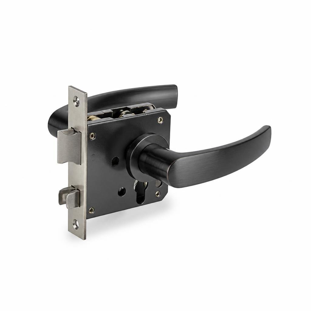 ST.GUCHI SGLM4085D60AB LEVER MORTISE LOCKSET