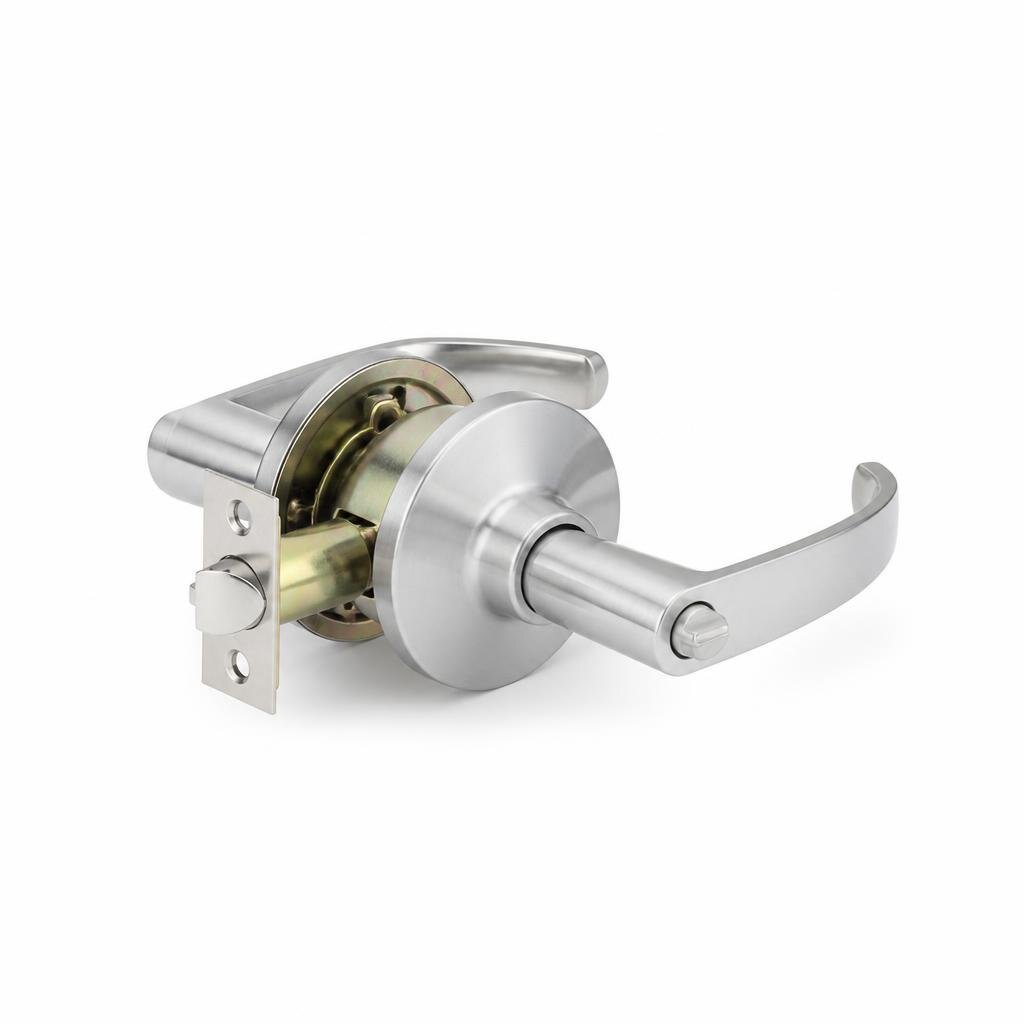 ST.GUCHI TL8610SN TUBULAR LEVER LOCK - PRIVACY