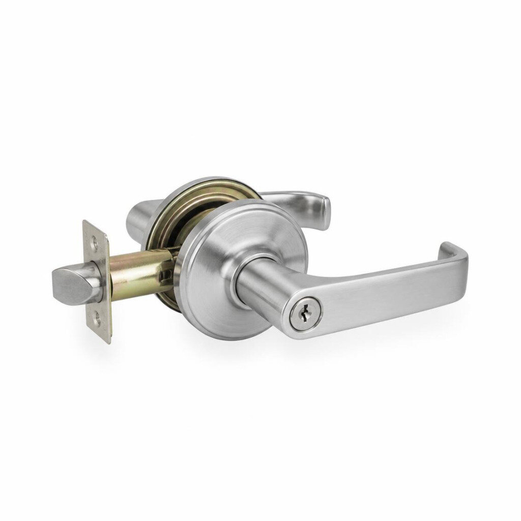 MARKSMAN 3822SS CYL. TUBULAR LEVER HDL.LOCK