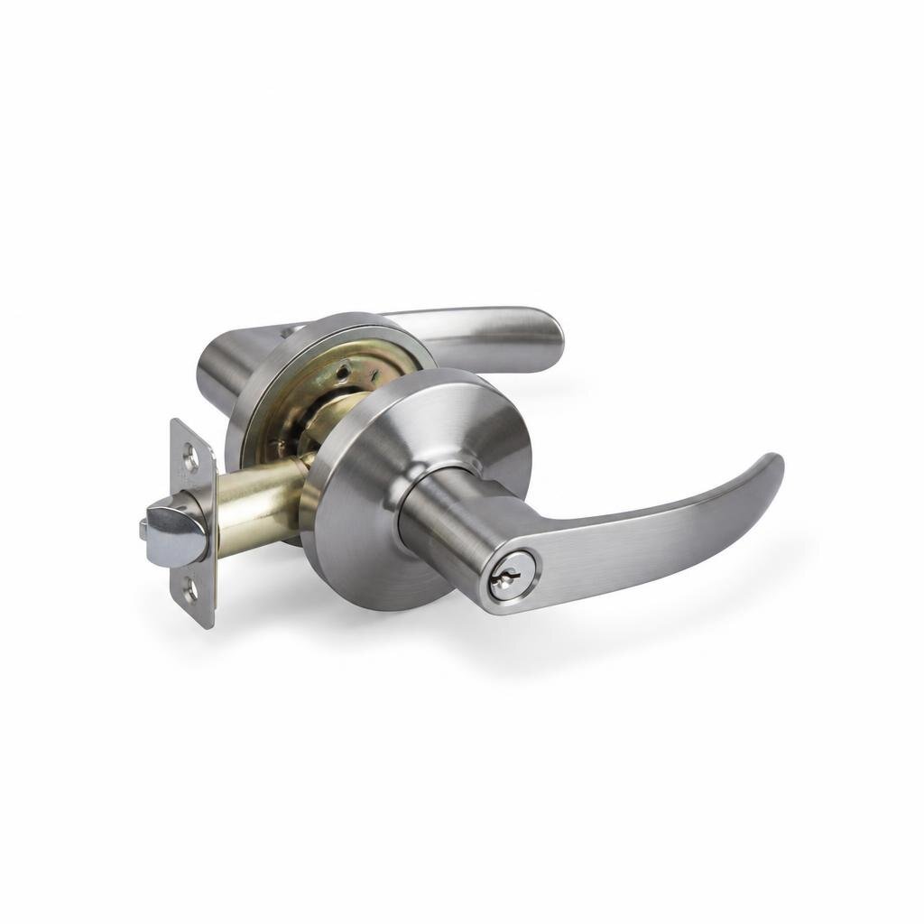 AMAN K2901-GR TUBULAR LEVER LOCKSET-KOREA