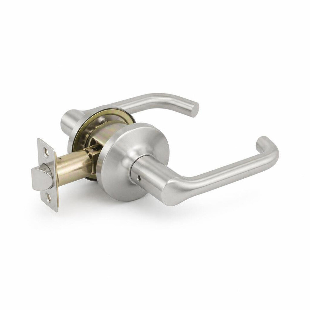 AMAN 2881AC TUBULAR LEVER LOCKSET